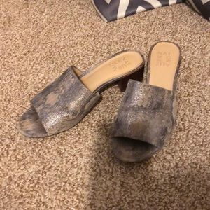 Naturalizer Silver Slides
